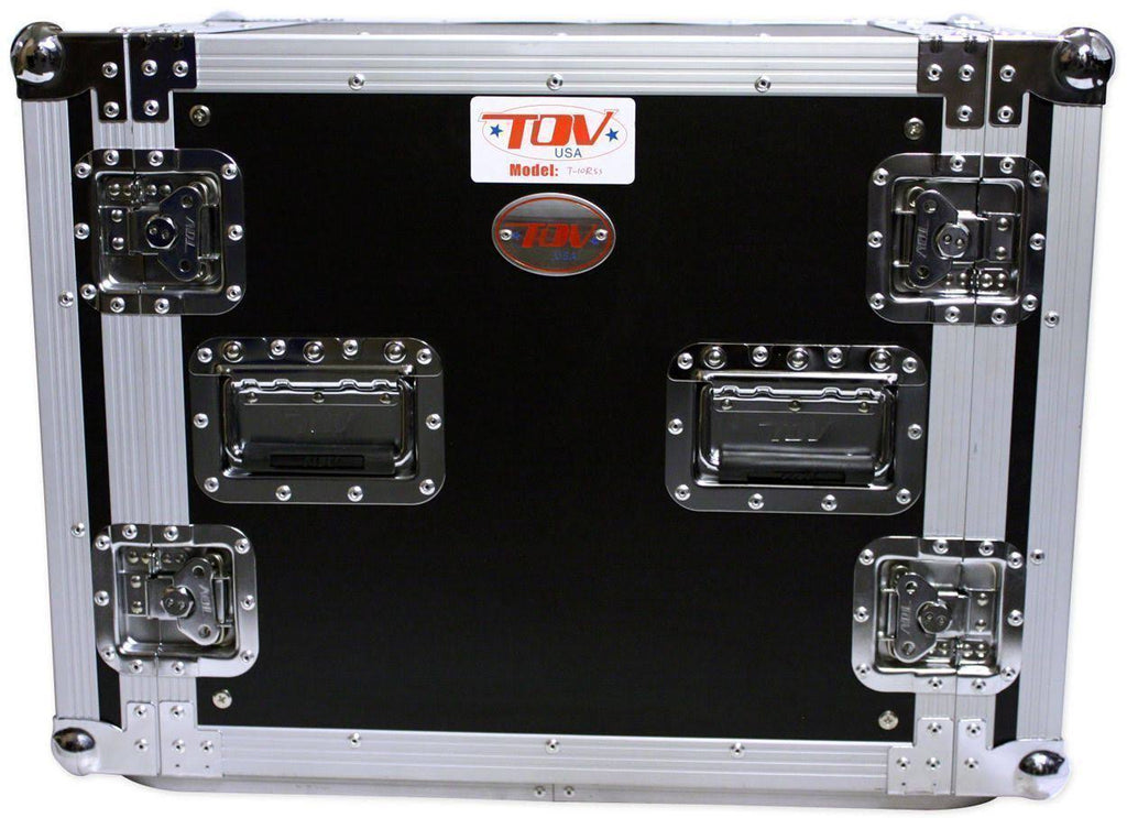 10U Amp Rack Mount Flight Case with Casters Y758688