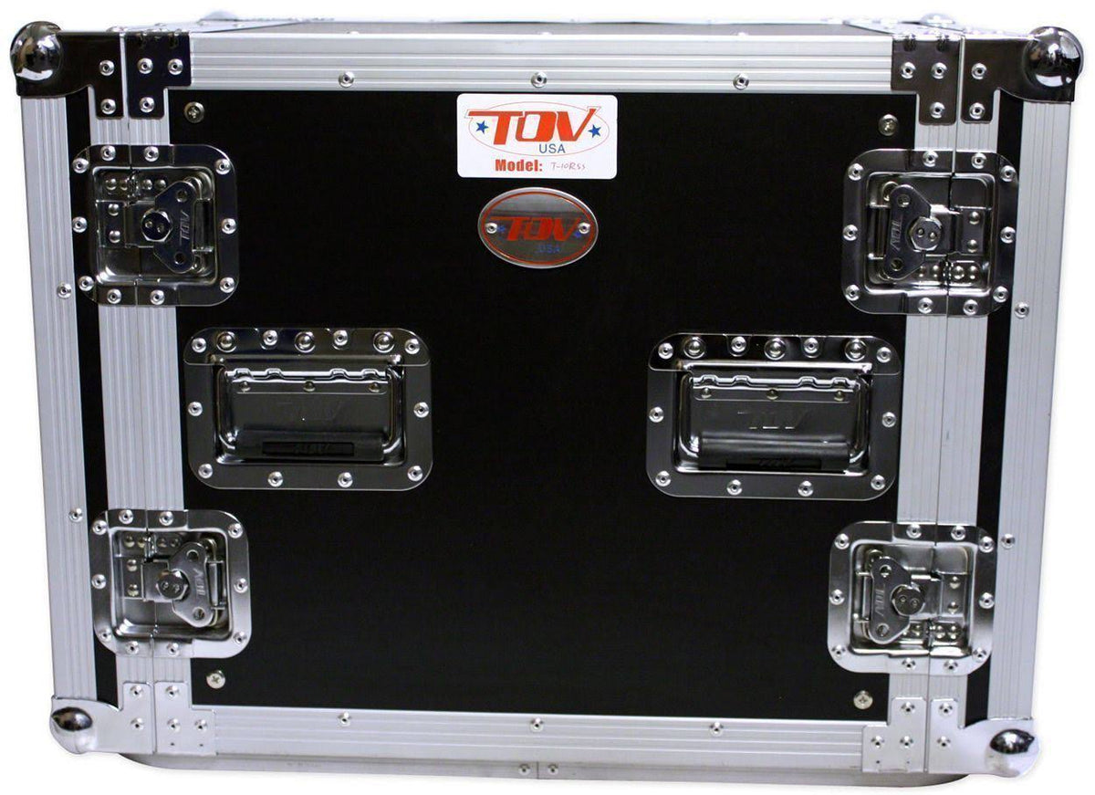 10U Amp Rack Mount Flight Case with Casters Y758688