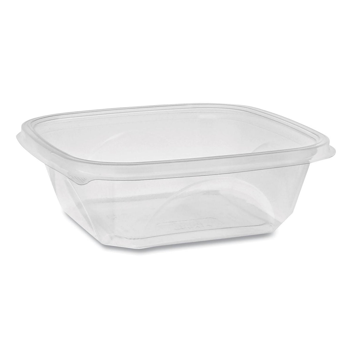 Clear 32 oz Square Salad Containers D17971