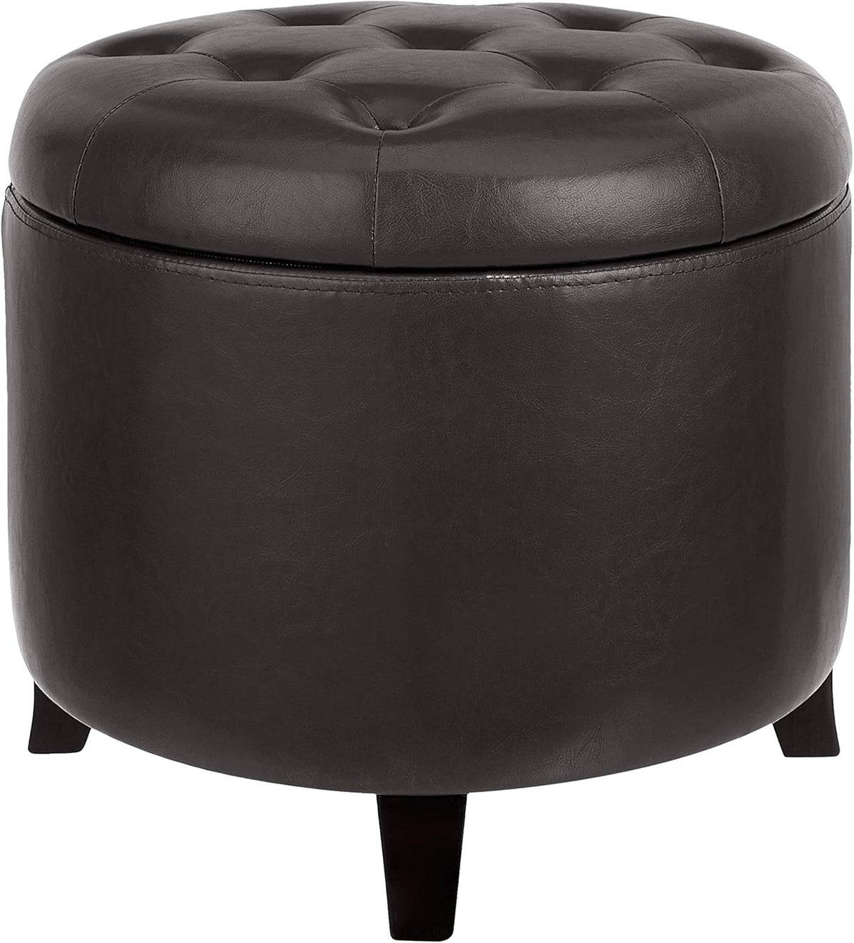 Brown Pu Stool U2481