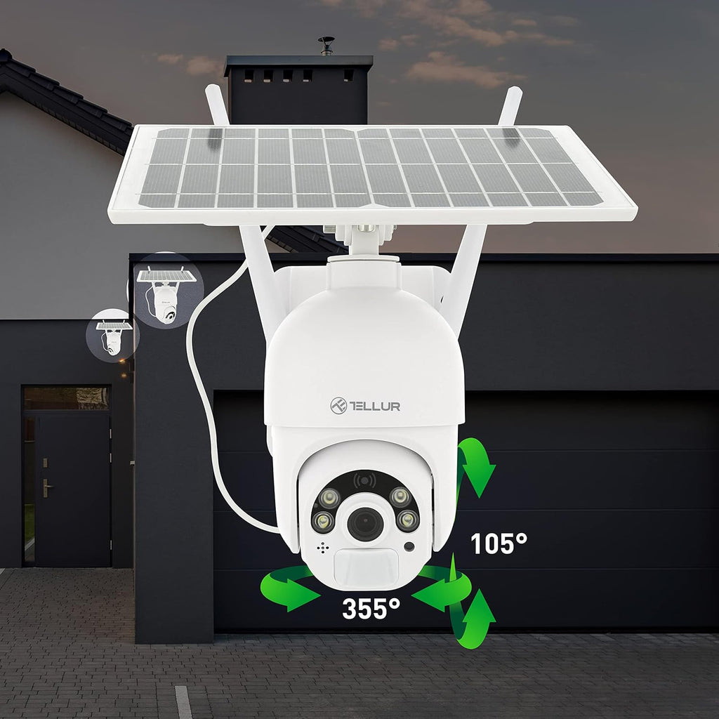 Solar Wireless Full HD Security Camera with Night Vision V397