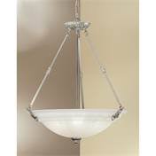 6 Light Gold Plated Chandelier with Italian Crystal S418