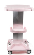 Rolling Trolley Cart Aluminum Alloy White F90597