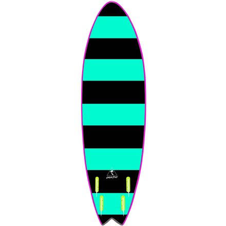 Pink Stripes Surfboard B793