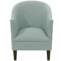 Upholstered Tub Chair Linen Seaglass F106109