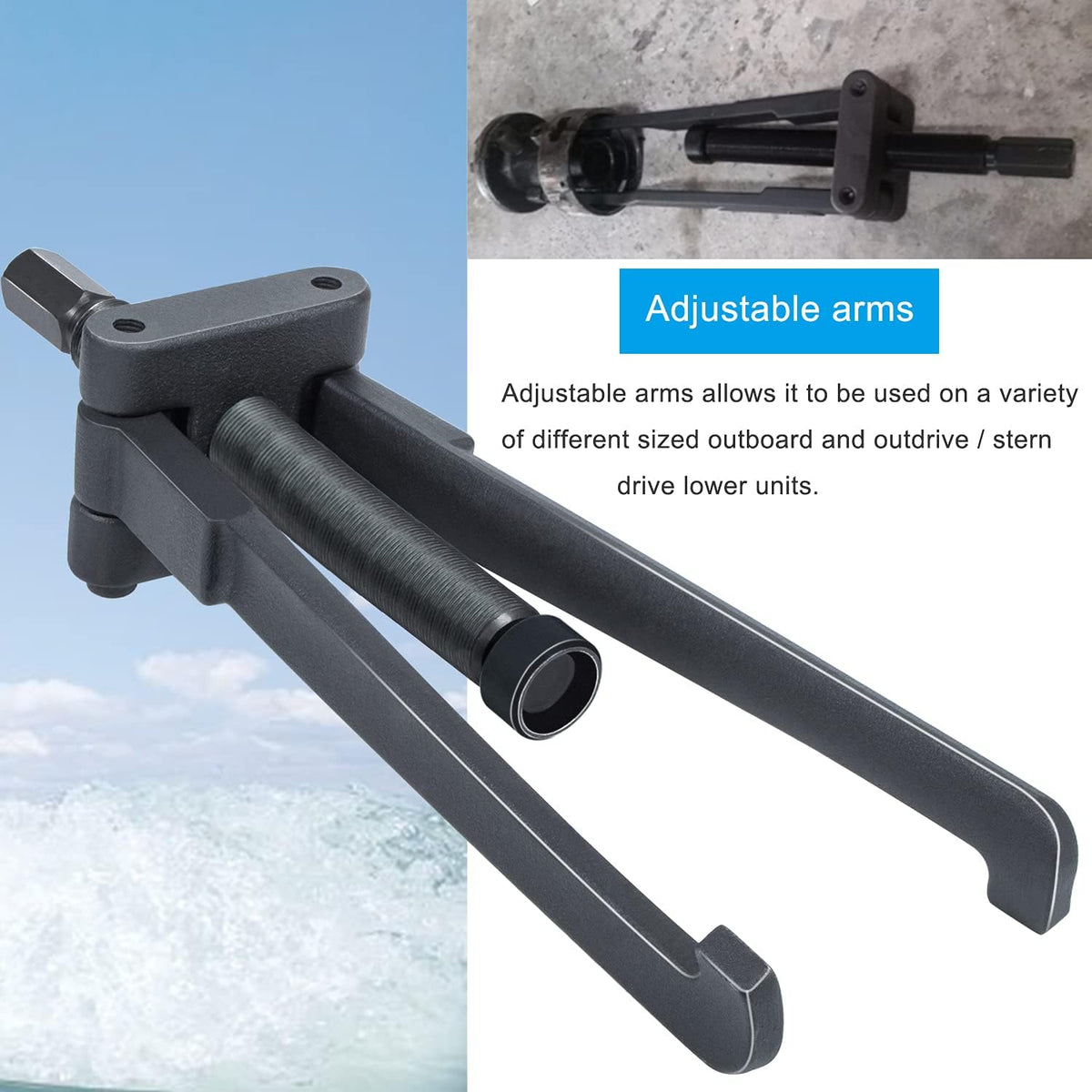 Bearing Carrier Puller with Fuel Water Separator Wrench Z8626