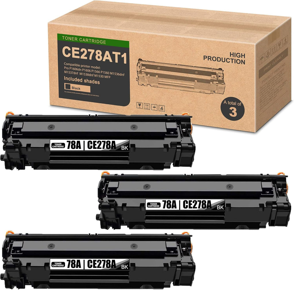 Compatible 3-Pack 78A Toner Cartridge Replacement L750505