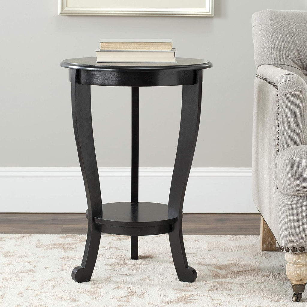 Grey Pedestal End Table P574814