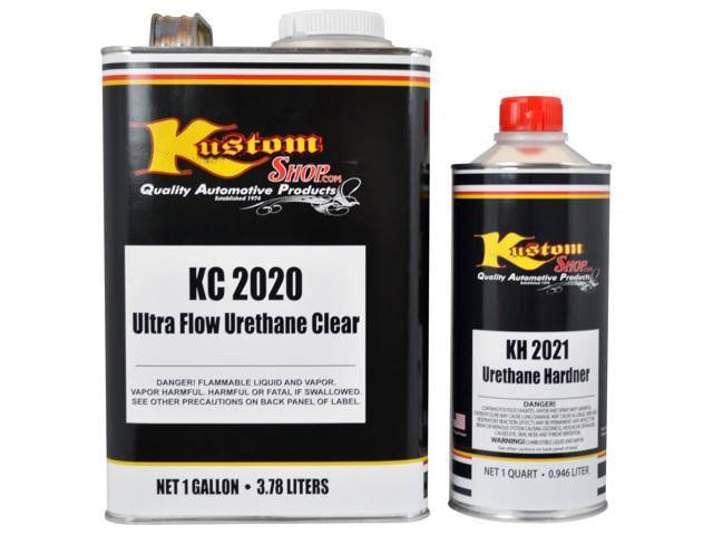 Sunburst Orange Metallic Low VOC Urethane Basecoat Clearcoat Auto Paint Medium Gallon Kit D49469
