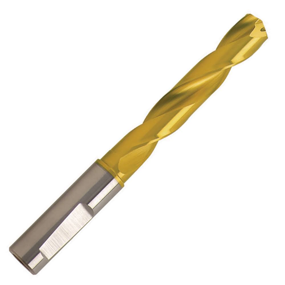 14.8mm Carbide 140° Point 5XD Tin Coolant Fed Drill E3163