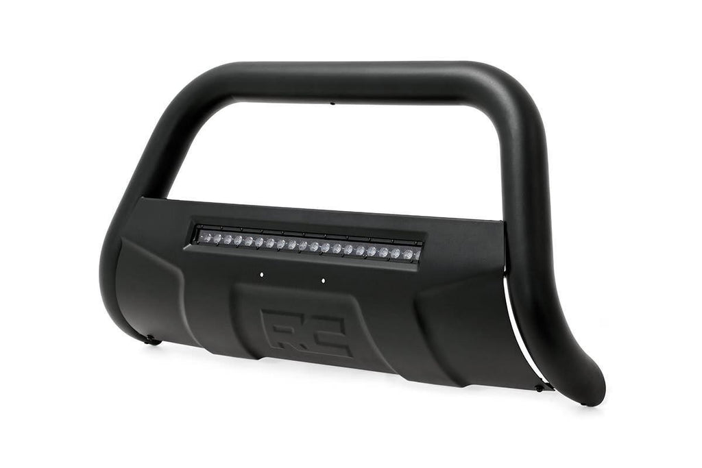 Black Bull Bar with LED Light Bar X910