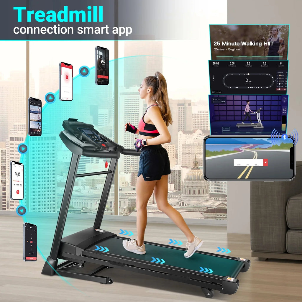 Auto Incline 300 lb Capacity Treadmill B922529