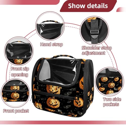 Soft Sided Pet Carrier for Small Medium Cats Dogs Z778321