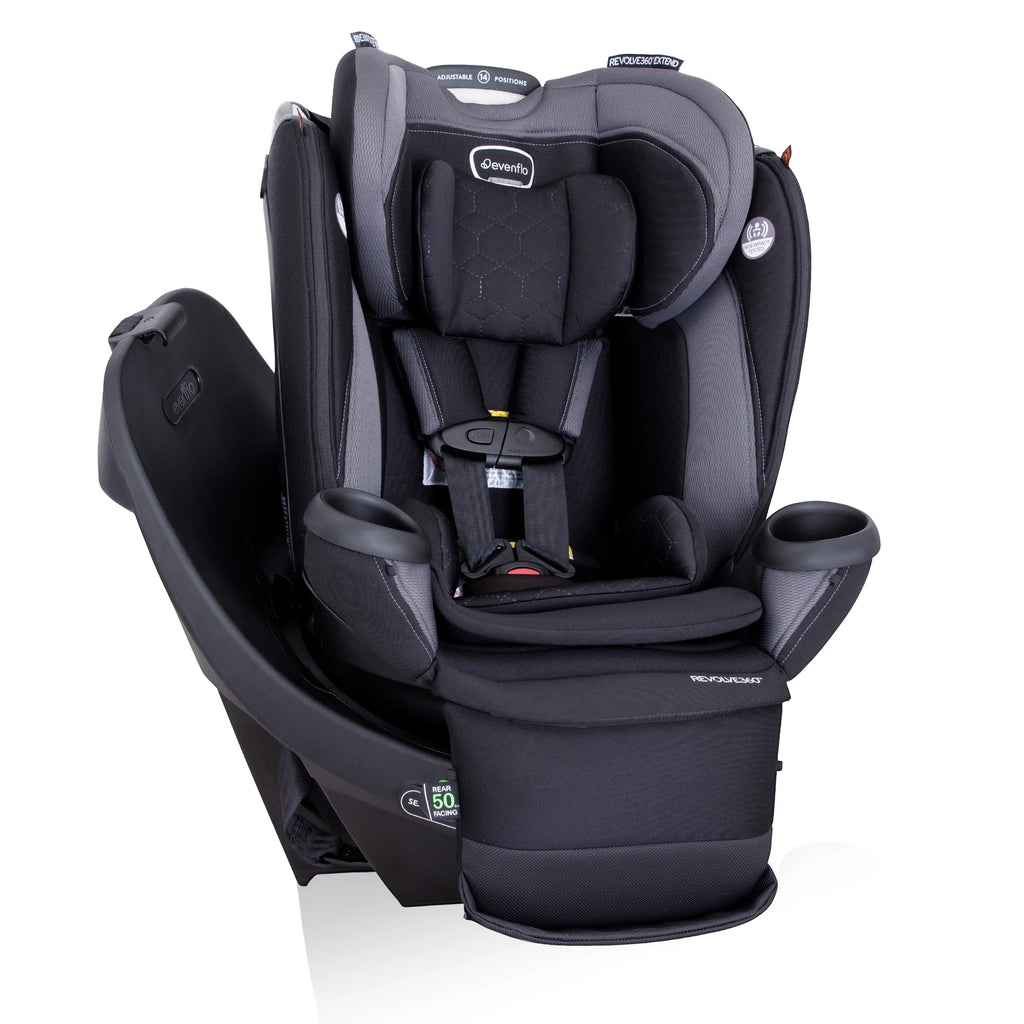 All-in-One Rotational Car Seat with Quick Clean Cover E157