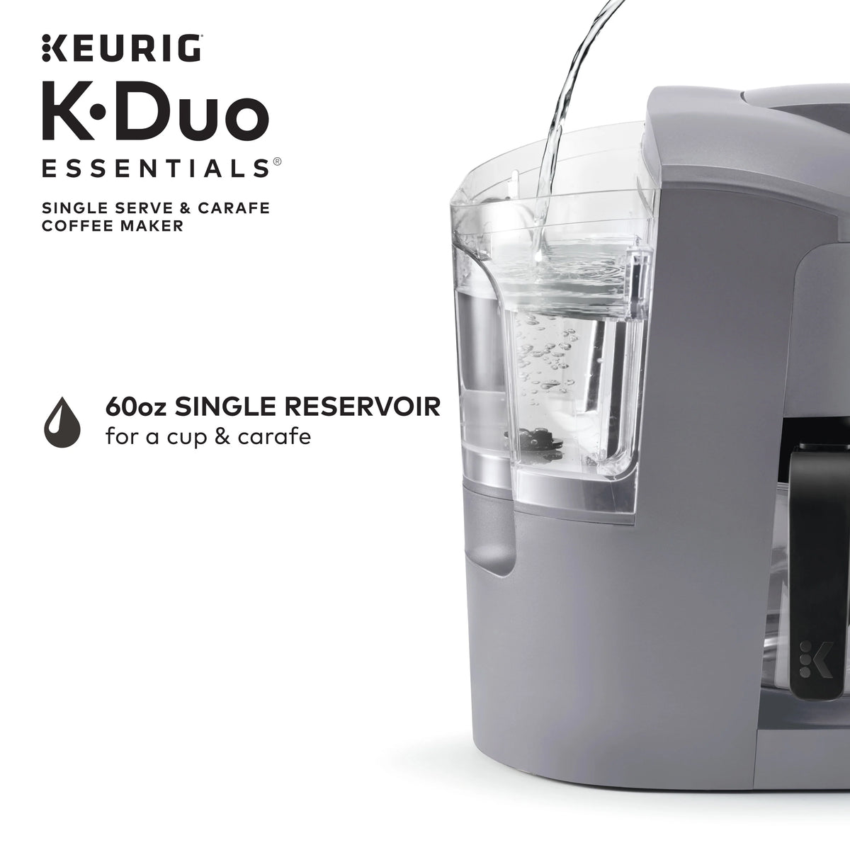 Black Single-Serve K-Cup Pod Coffee Maker H23590