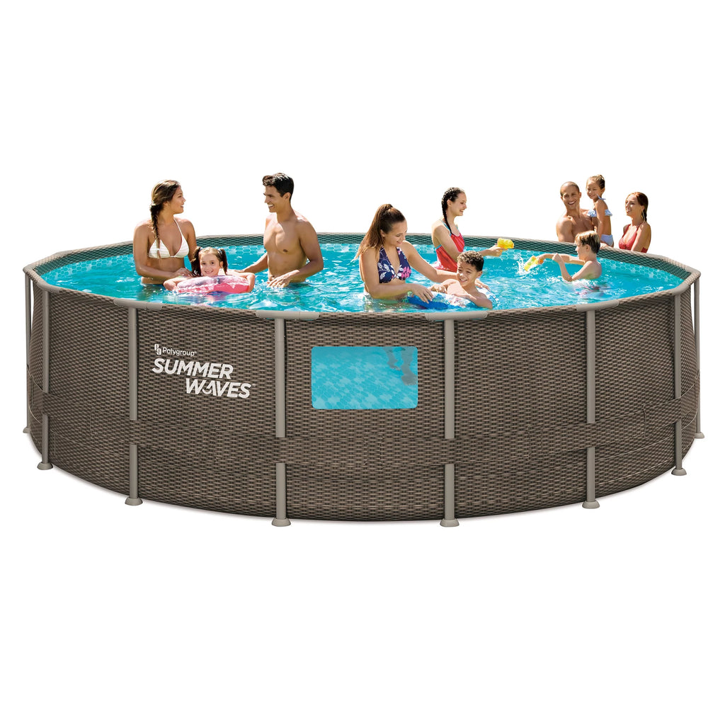 16 ft Round Frame Pool X732
