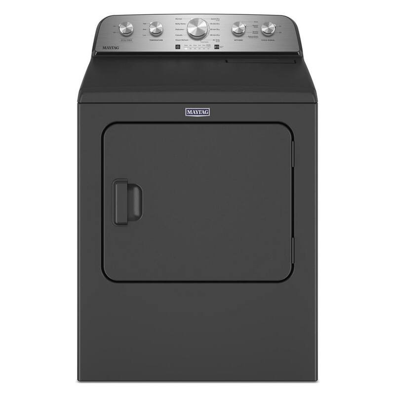 7.0 cu. ft. Vented Front Load Gas Dryer in Volcano Black E248