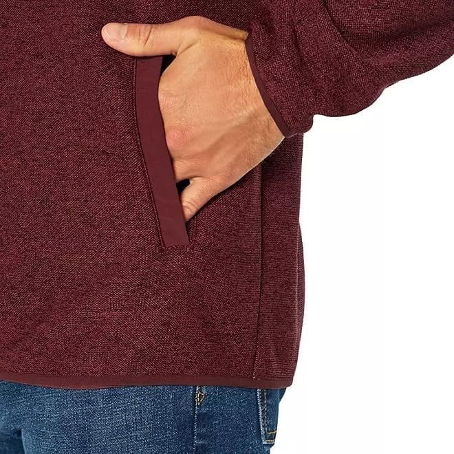 Long Sleeve Knit Fleece Sweater K2609