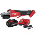 18-Volt Lithium-Ion Brushless Cordless 5 in. Flathead Braking Grinder U266091