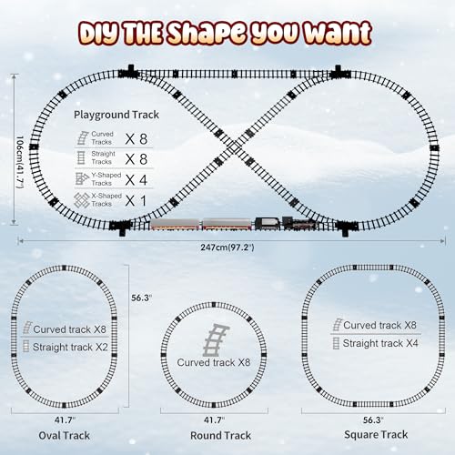 Train Set with Smoke Lights and Sound L495