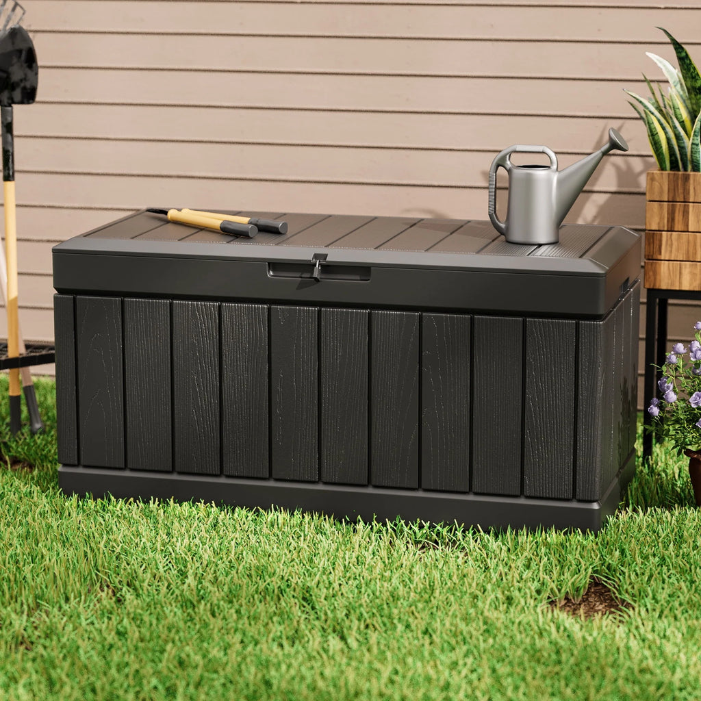82 Gallon Resin Lockable Deck Box K458993