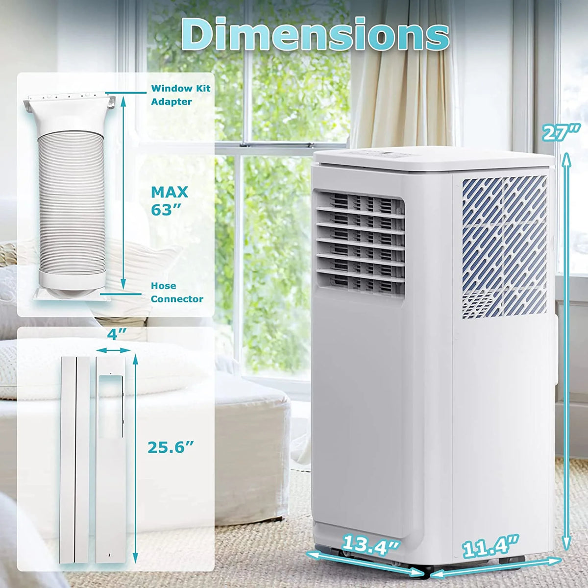 10000 BTU Portable Air Conditioner X482