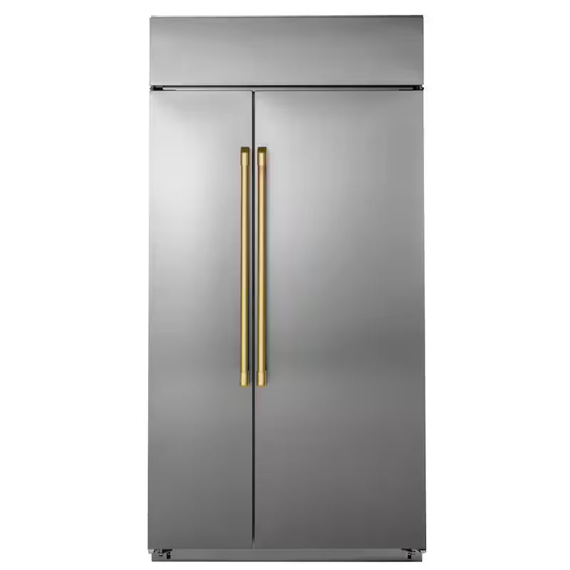 Brushed Brass Refrigerator Handle Kit G605288