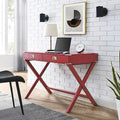 White Computer Desk with Drawers V157938