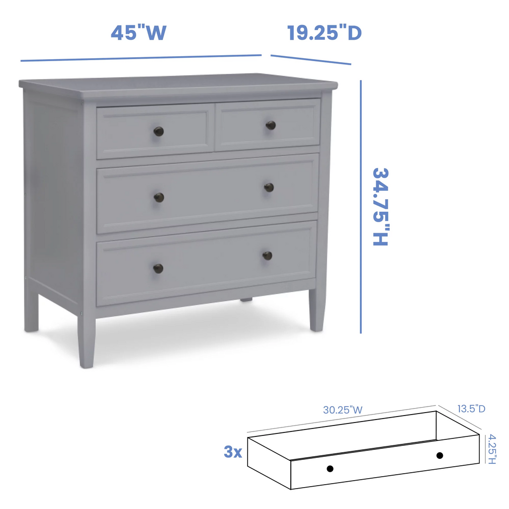 3 Drawer Dresser Z3727