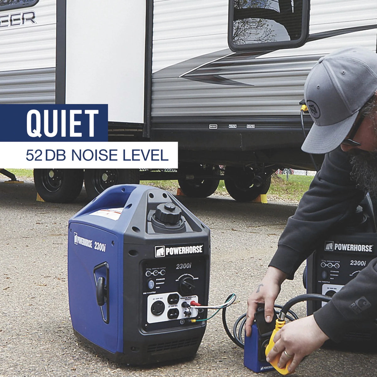 Portable Inverter Generator 2300 Surge Watts 1800 Rated Watts I562