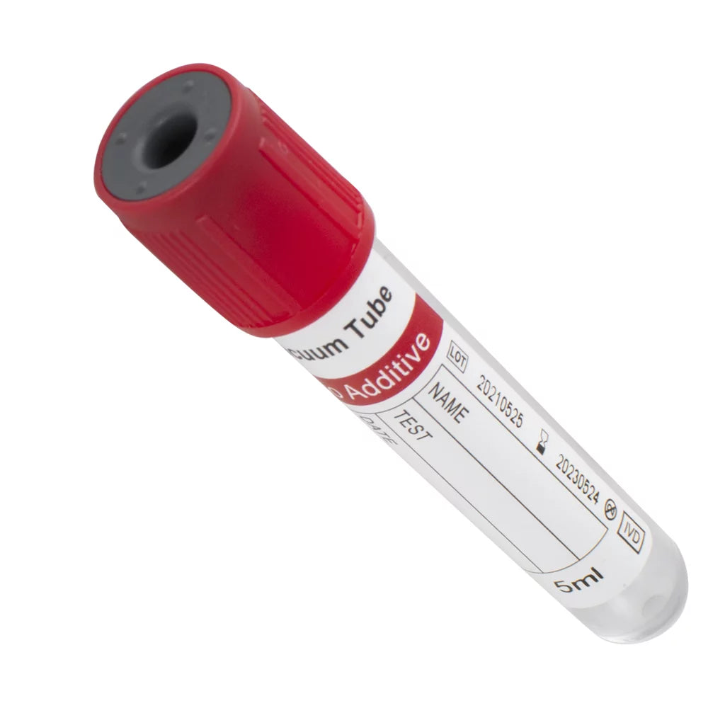 100PCS 500ML Sterile Glass Vacuum Blood Collection Tubes V73847