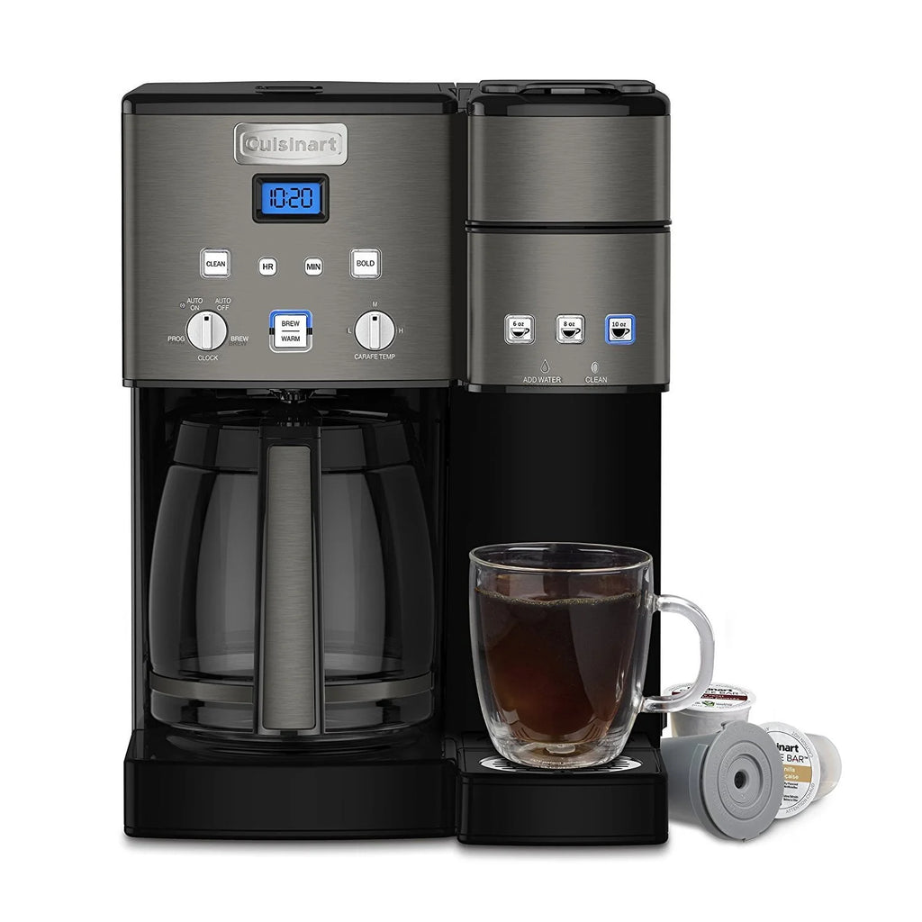12 Cup Coffeemaker and Single-Serve Brewer J163