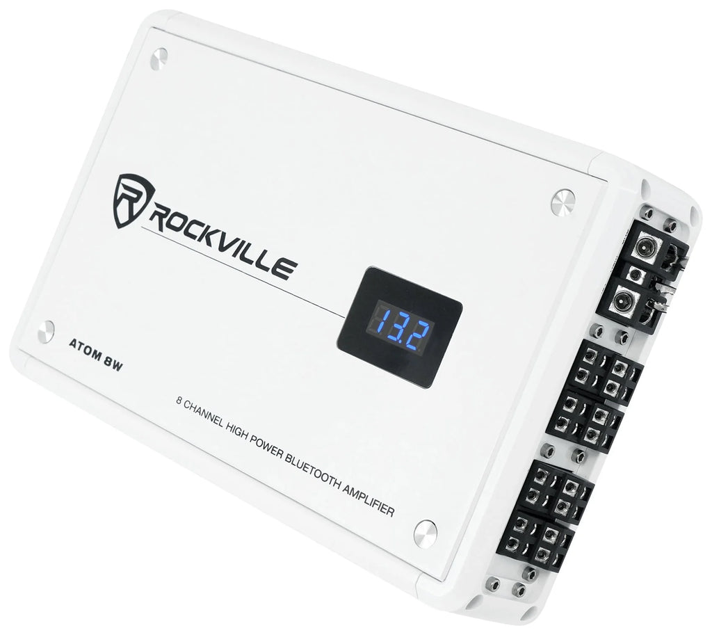 8 Channel 3500 Watt Marine Amplifier with Bluetooth W98145