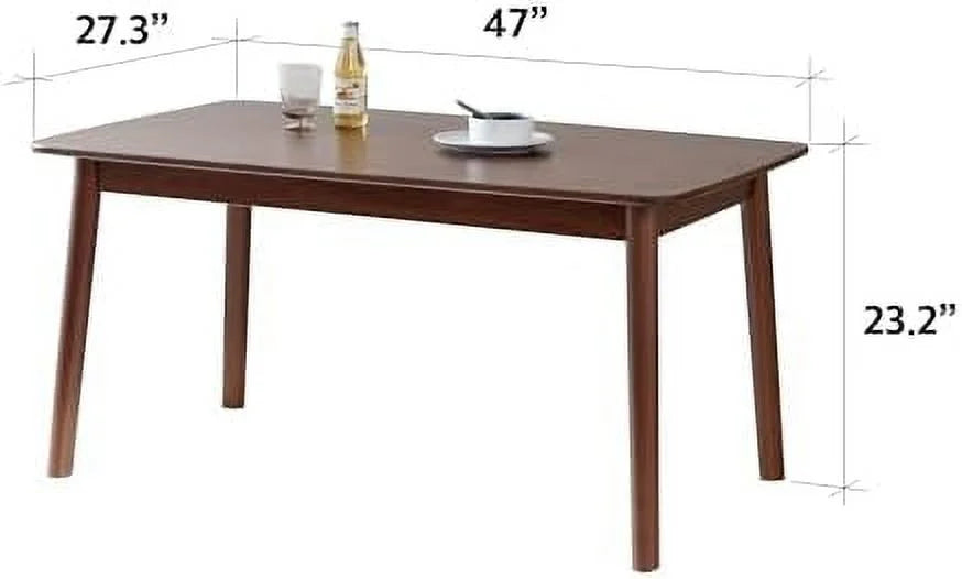 47" Malaysian Oak Solid Wood Coffee Table W25480