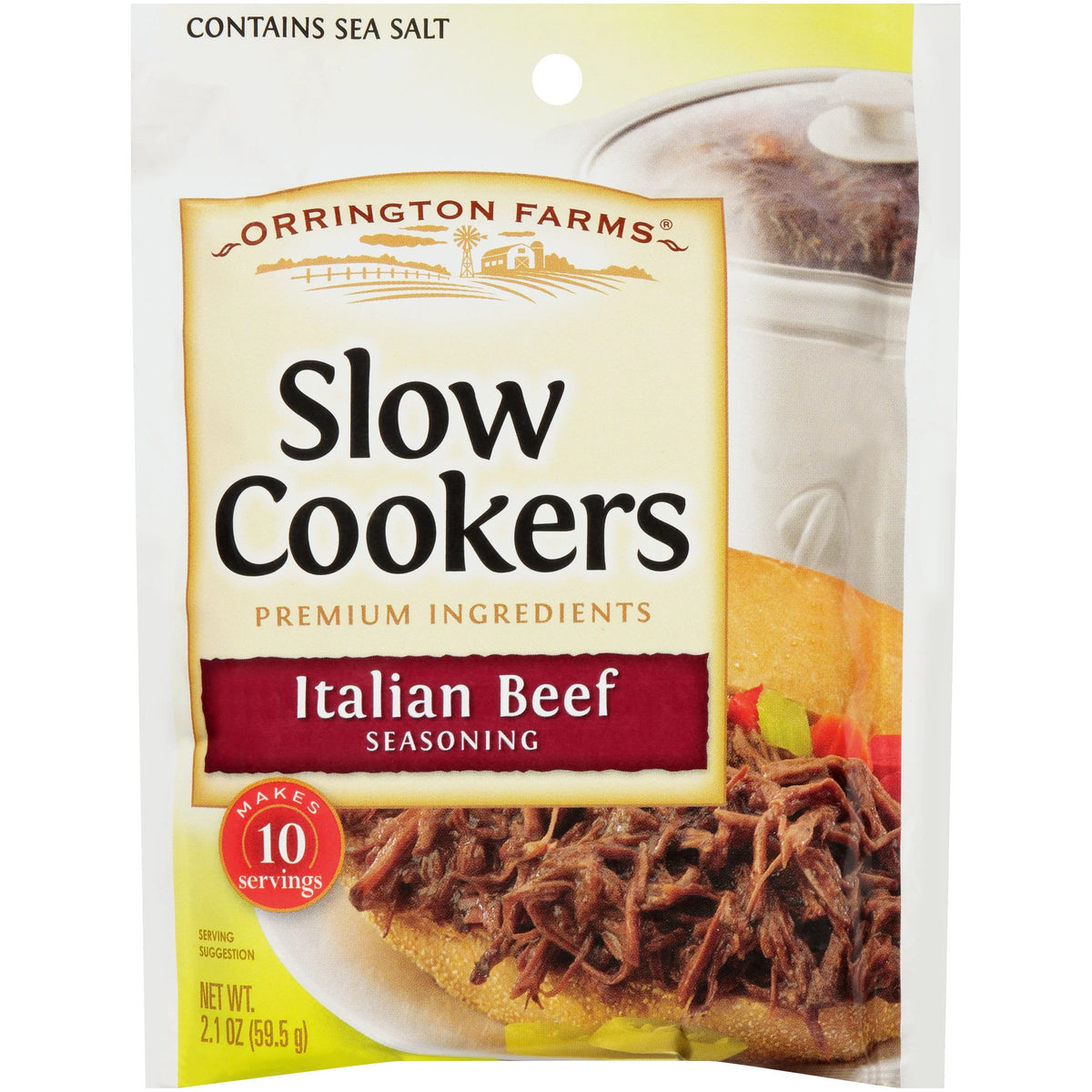 Italian Beef Seasoning 2.1 oz Packet F9064
