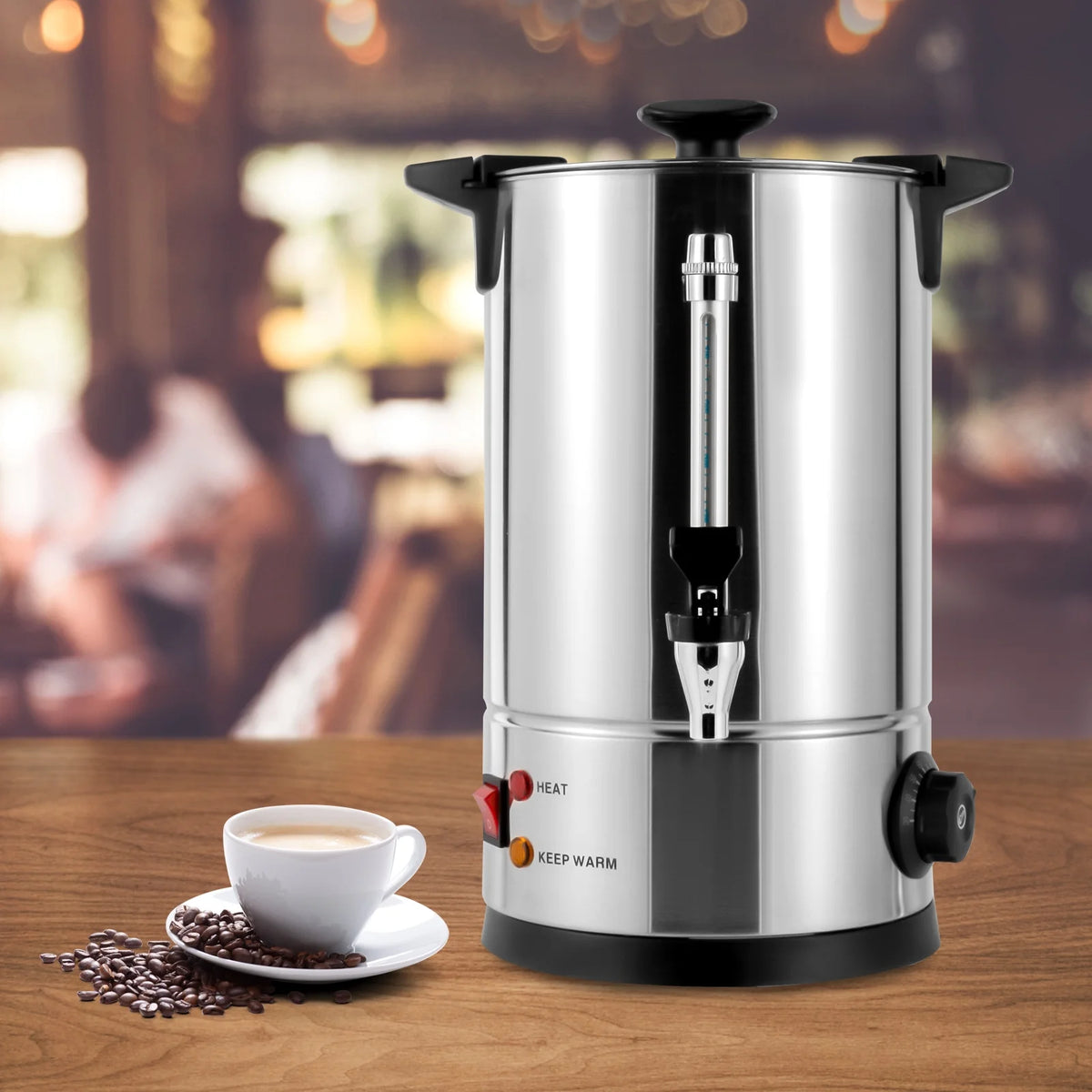 8L Stainless Steel Electric Coffee Urn P8745