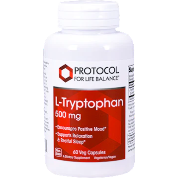 L-Tryptophan 500 mg 120 vcaps W186