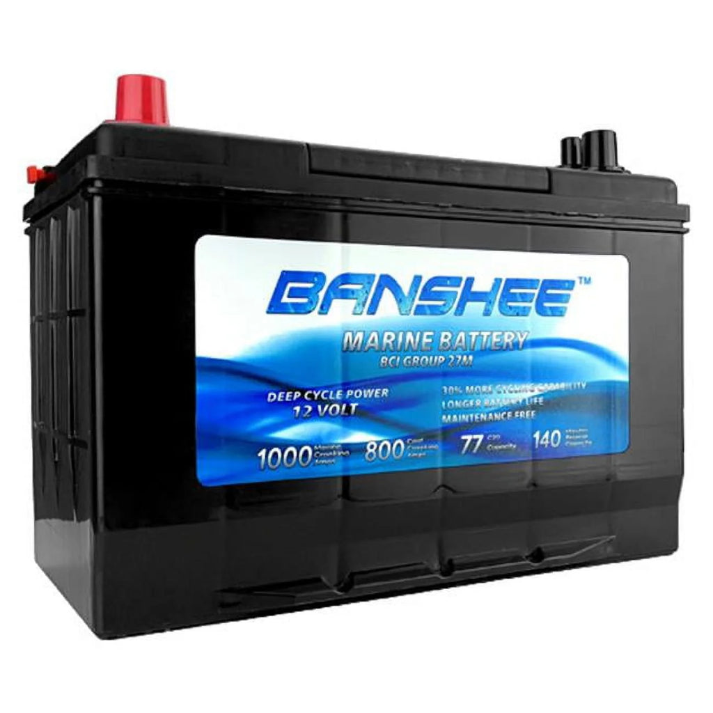 Group Size 27 Deep Cycle Marine Trolling Motor Battery X734928