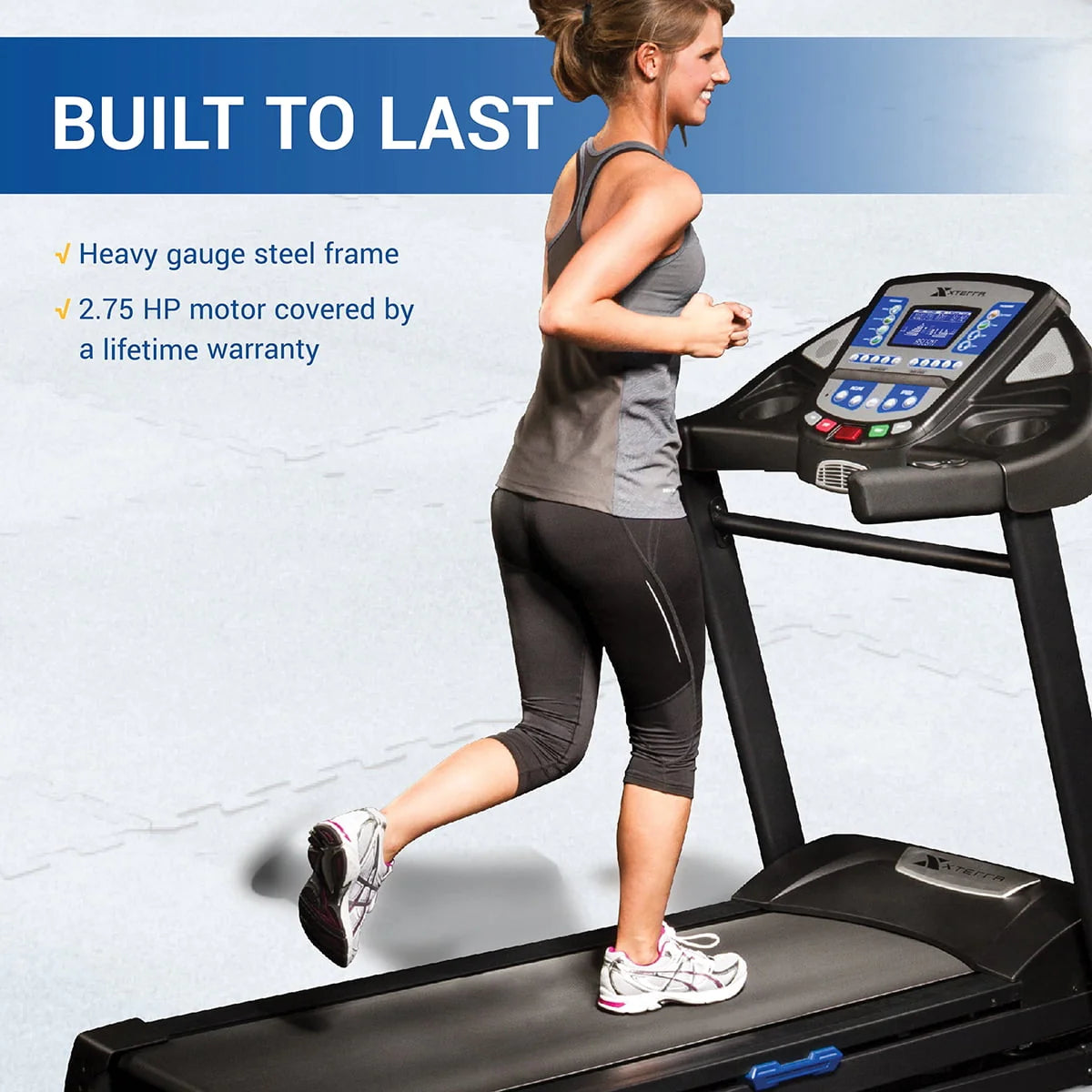 Folding Treadmill 2.75 HP 12 Incline Levels N2000