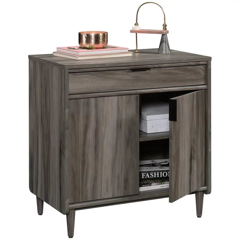L-Shaped Desk & Storage Cabinet 2-Piece Set D401036