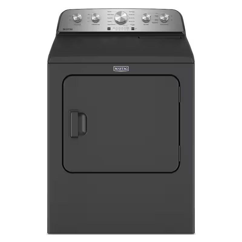 7.0 cu. ft. Vented Front Load Gas Dryer in Volcano Black E248