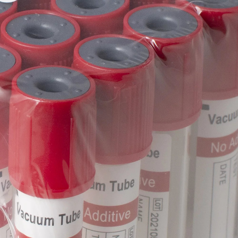 100PCS 500ML Sterile Glass Vacuum Blood Collection Tubes V73847