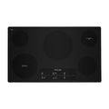 Black Stainless Steel Electric Cooktop with 5 Elements V54589