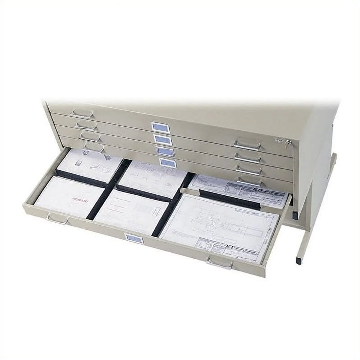 5 Drawer Metal Flat Files Cabinet L926456