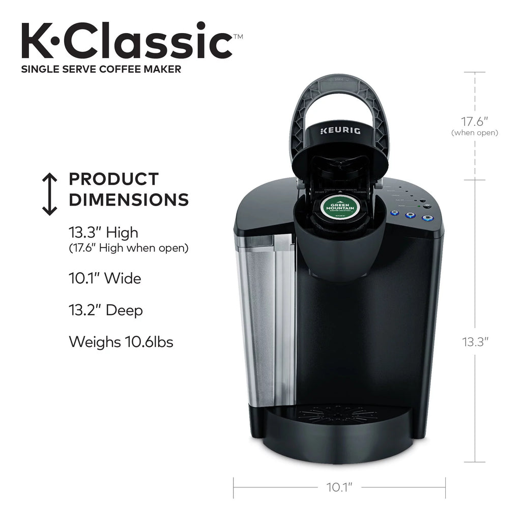 Single Serve K-Cup Pod Coffee Maker, Black Z732