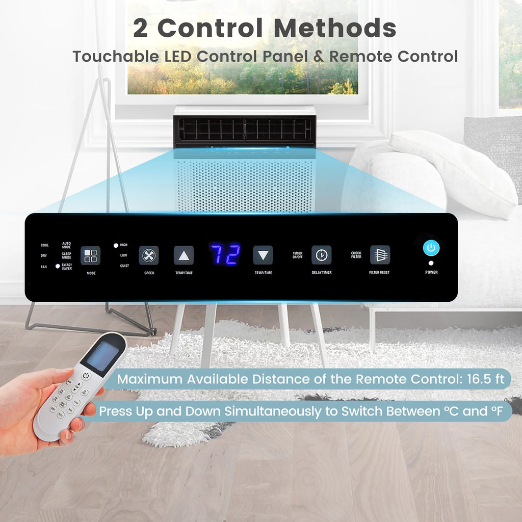 6000 BTU Window Air Conditioner with Remote V2093