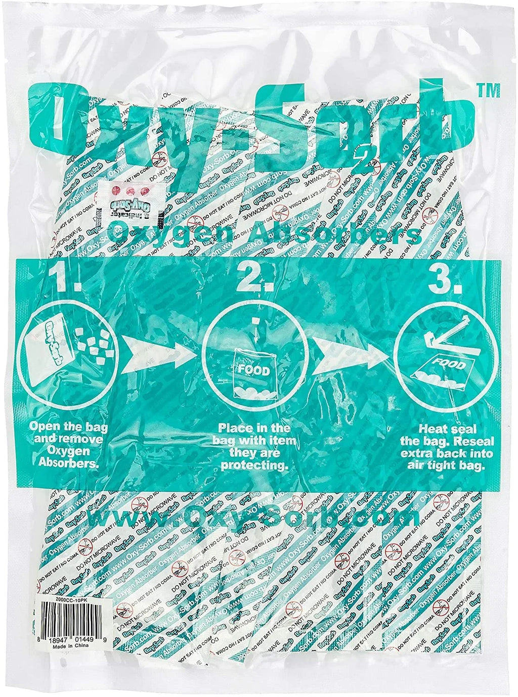 2000cc Oxygen Absorber Packets, 30 Pack K97030