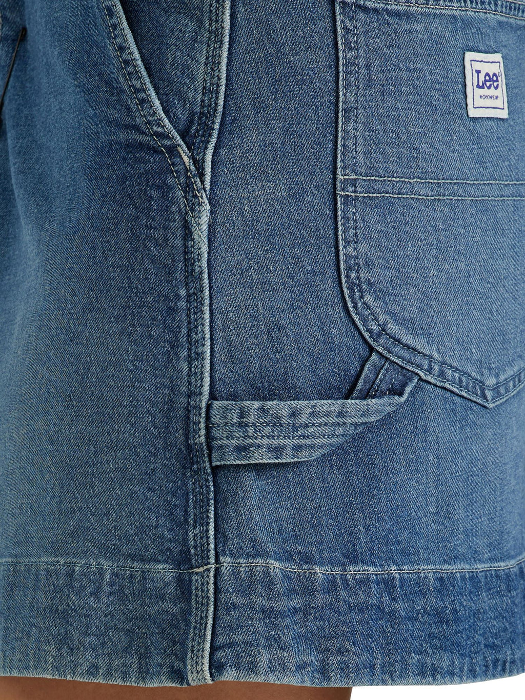 High Rise Loose Fit Denim Skirt A1915