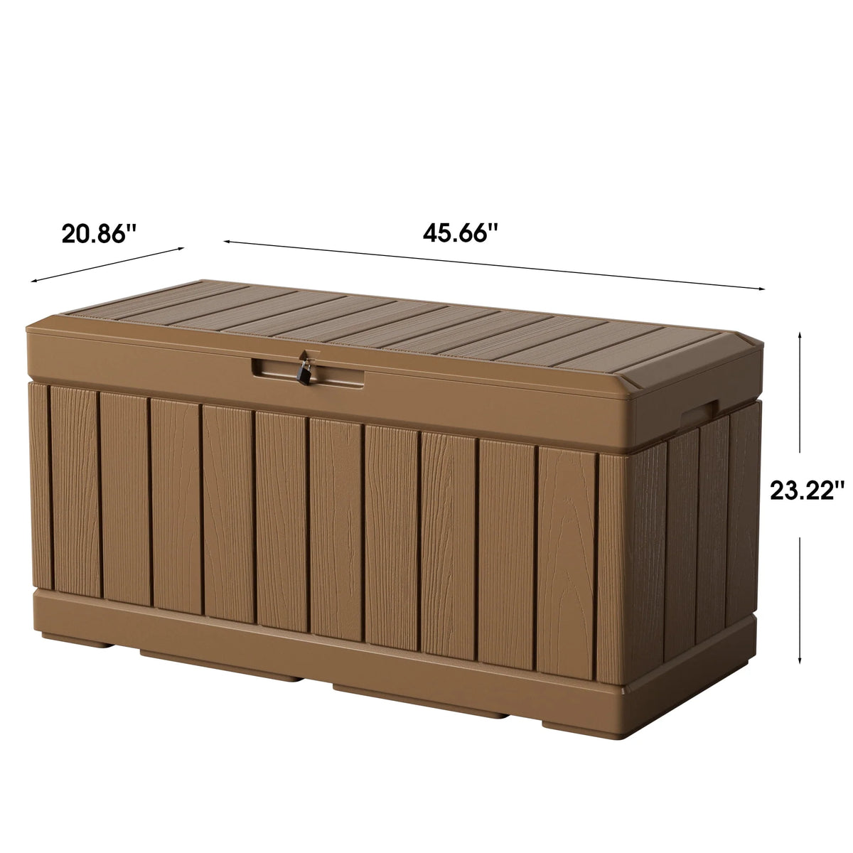 82 Gallon Resin Lockable Deck Box K458993