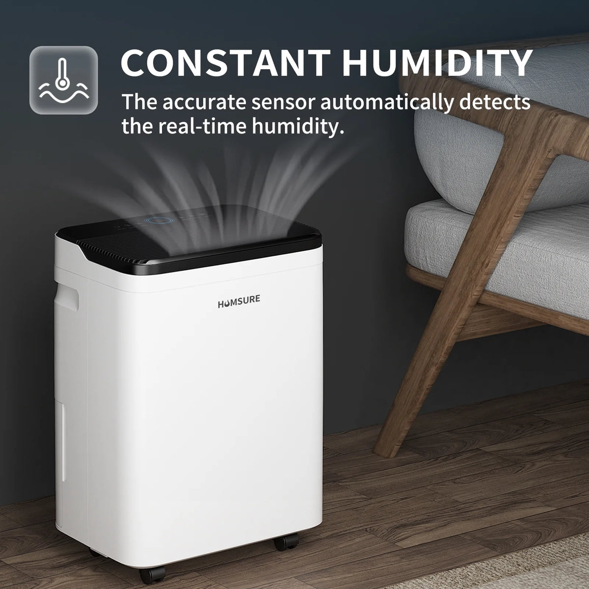 50 Pint Dehumidifier with Humidity Control U7993